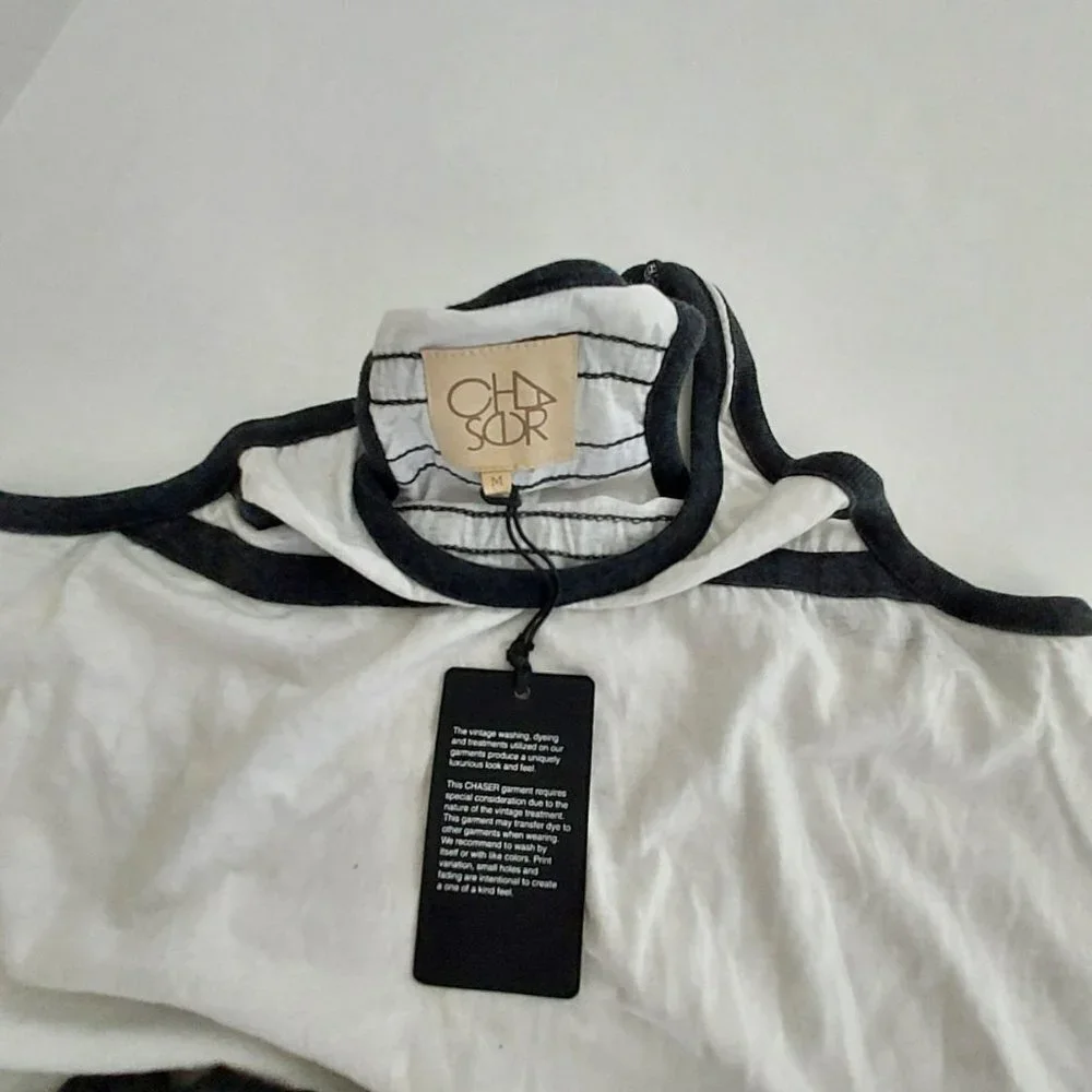 Chaser Color Block Racerback Tank Tee - Picture 5 of 6